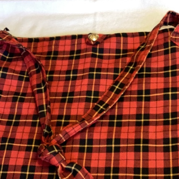 FINAL SALE PRICE Red & Black Plaid Bag + Cowboys Hat - Picture 2 of 8